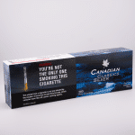 Full carton with 10 packs of Canadian Classics Silver cigarettes
