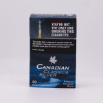 Pack of Canadian Classics Silver cigarettes