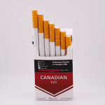 Open Pack of Canadian Full cigarettes