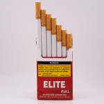 Open Pack of Elite Full cigarettes
