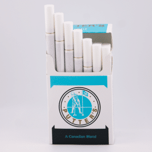 Open Pack of Putters Light cigarettes