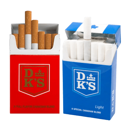 DK's cigarettes packs